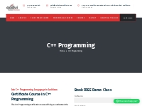 C++ Programming Training Institutes in Ludhiana | Aadvi LLP