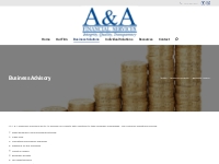 Business Advisory - A   A Financial Services