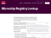 Microchip Registry Lookup - AAHA