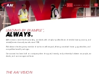 About AAI | Meet The Team | Transportation Operations | Leading By Exa
