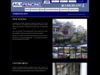 Ornamental Iron Construction Portfolio | A and J Fencing