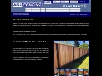 Redwood Fencing Style Choices from A and J Fencing