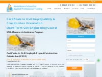 Short Term Civil Engineering Course 2021 | Best Civil Academy in Keral