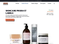 Skincare Product Labels | Abacas Studios