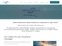 ABAV Video Production Company Cape Town