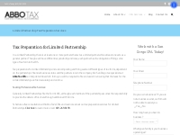 Limited Partnership Tax Preparation - Abbo Tax CPA San Diego