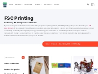 Eco-Friendly FSC Printing Services | ABC Ideal PartnersEco-Friendly FS