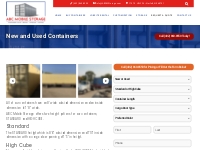 New and Used Containers - ABC Mobile Storage, Inc.