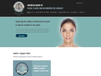 Home Page - American Board of Facial Plastic and Reconstructive Surger