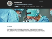 AAFPRS - American Board of Facial Plastic and Reconstructive Surgery