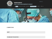 Committees - American Board of Facial Plastic and Reconstructive Surge