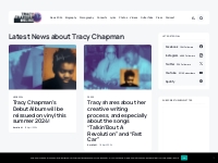 Tracy Chapman | All about Tracy Chapman since 2001