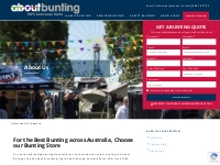 100% Australian Owned And Made In Australia | About Bunting