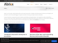 Awards - Abriox - Awards, Accolades and Achievements