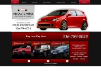 Absolute Autos In Mount Airy NC, Easy Financing For Everyone!