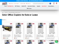        Color Office Copiers for Sale or Lease