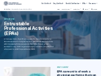 Entrustable Professional Activities (EPAs) for Surgeons - American Boa