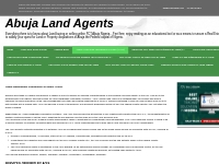 Abuja Land Agents: Abuja Geographic Information Systems (AGIS)