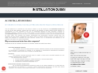  AC INSTALLATION DUBAI - AC Repair Dubai | Air Conditioner Maintenance