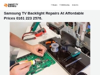 Samsung TV Backlight Repairs Manchester.