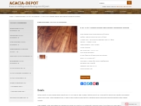Prefinished Dark Walnut Hardwood Floors - ACACIA DEPOT