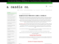 Wholesale Private Label Candles