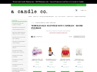 Wholesale Scented Soy Candles - Hand Poured