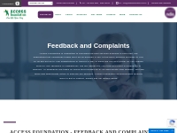 Feedback and Complaints | Access Foundation