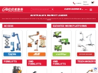 Access Equipment | Forklifts   other Equipment For Hire   Sale