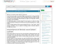  Accessone Blog | Airline reservation system: All you need to know