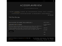 TAS Plan Review - ACCESSplanreview