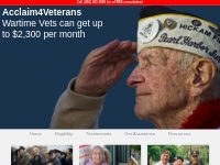 Acclaim4Veterans  |  Veteran's Benefits