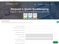 Request a Quote Bookkeeping : AccountsPro