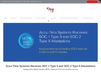 SOC Audits: Accu-Time Systems Achieves Success