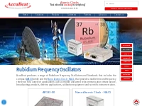 Rubidium Frequency Oscillators | AccuBeat