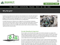 E-waste Recycling Services | Recycle Electronics Waste | OH