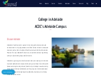 College in Adelaide | Our Campus in Adelaide - ACDC