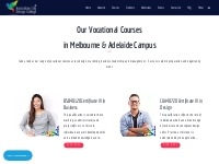Vocational Courses Melbourne   Adelaide Campus - ACDC