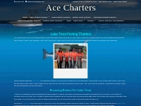 Lake Trout Fishing Charters - Ace Charters