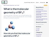 Molecular Geometry of BF3 [with video and free study guide]