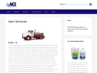 Septic Tank Service - Ace Sanitation Service
