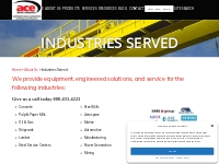 Industries Served | Ace World Companies