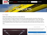 Material Handling Products - Ace World Companies