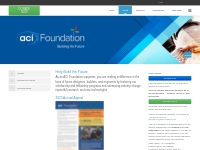   	ACI Foundation > Giving