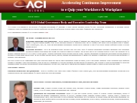 ACI Global's Executive and Leadership Team