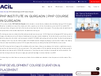 PHP Training Institute in Gurgaon | PHP Course in Gurgaon