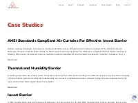 Case Studies Archive - Acme Air Curtain