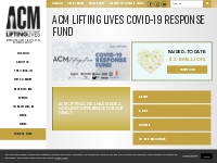 COVID-19 Response Fund | ACM Lifting Lives