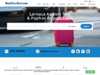 Larnaca airport taxi - Paphos airport taxis in Cyprus by Acropolis Tax
