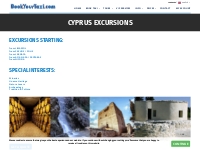 Excursions tours in Cyprus from Limassol port and all cities.
